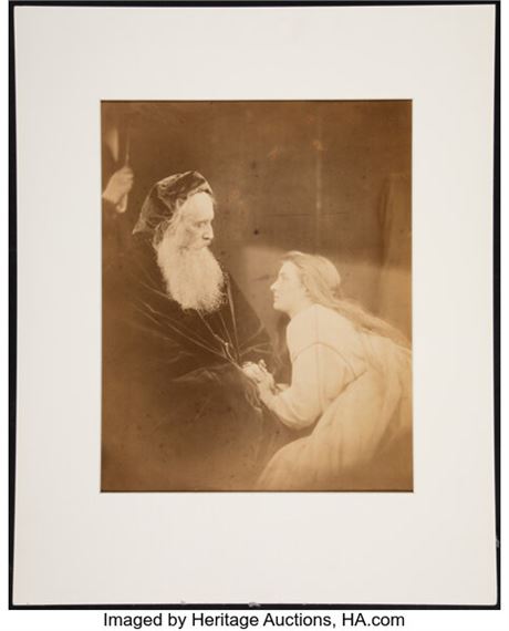 Prospero and Miranda (Henry Taylor and Mary Ryan) by Julia Margaret Cameron, 1865