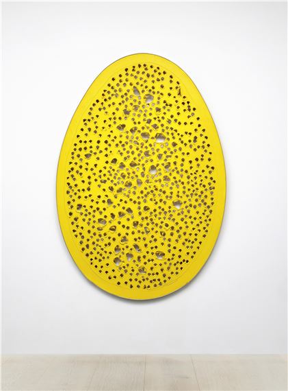 Concetto spaziale, La fine di Dio by Lucio Fontana, Executed in 1964