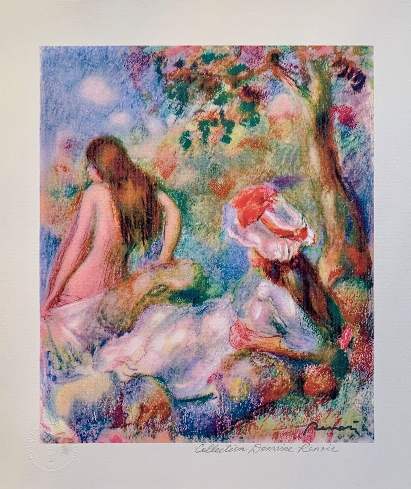 BATHING - Pierre-Auguste Renoir