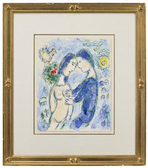 Marc Chagall | Les Amoureux | MutualArt
