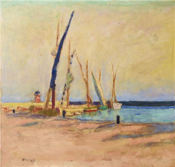 Marine, Cannes by Pierre Bonnard, Painted in 1923