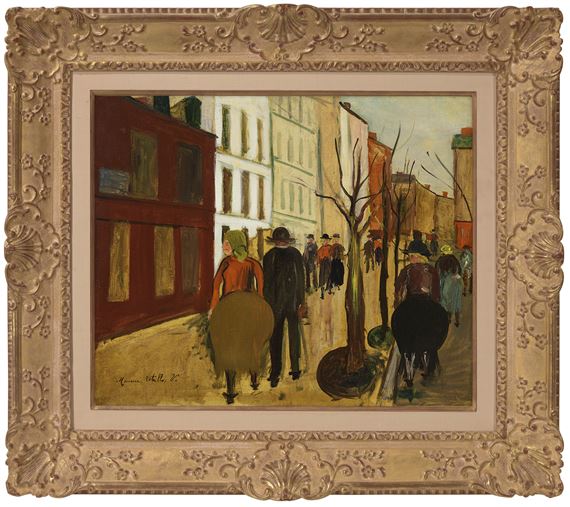 Maurice Utrillo | Rue à Montmartre (Circa 1923) | MutualArt