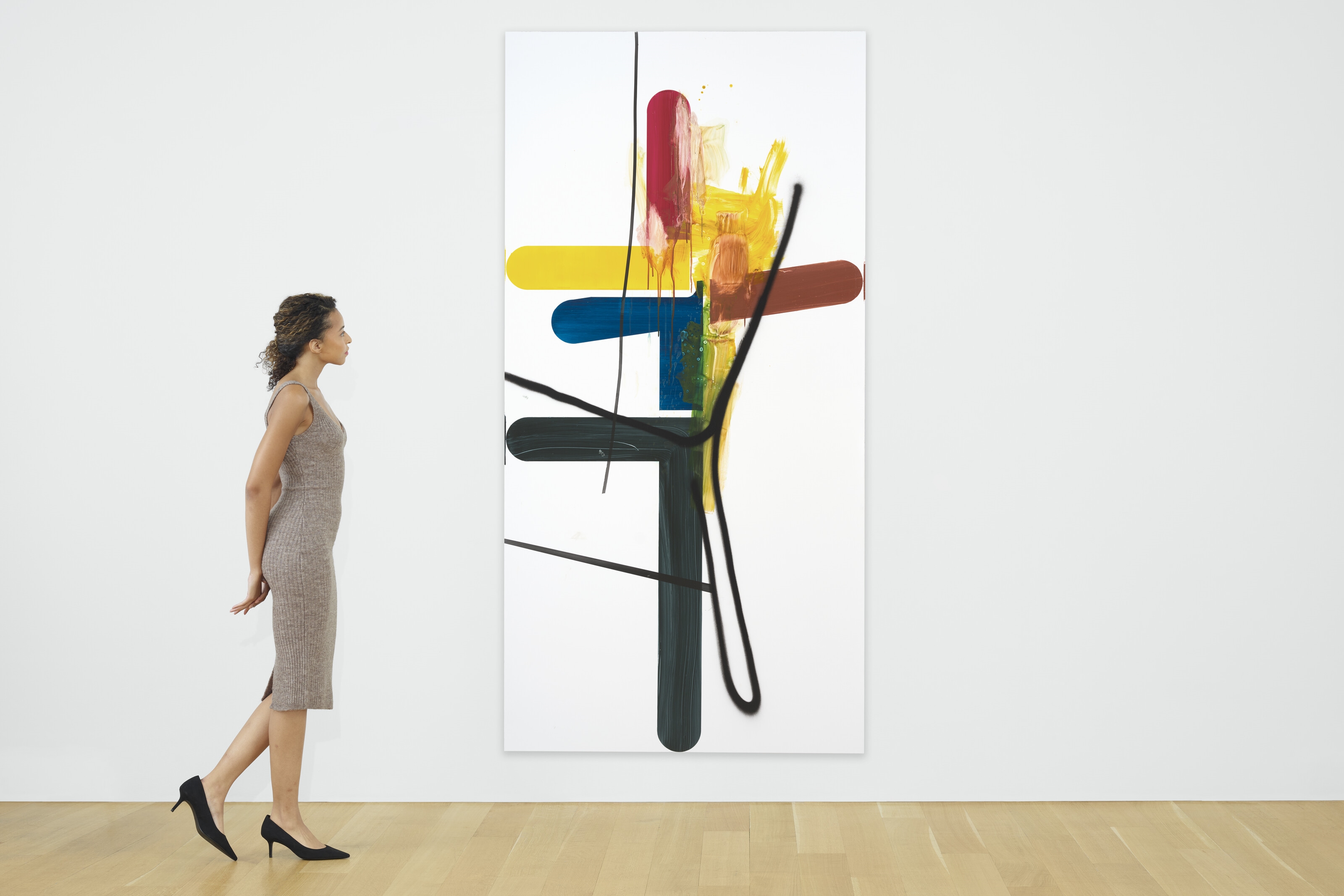 Albert Oehlen | Untitled (Baum 56 (2015) | MutualArt