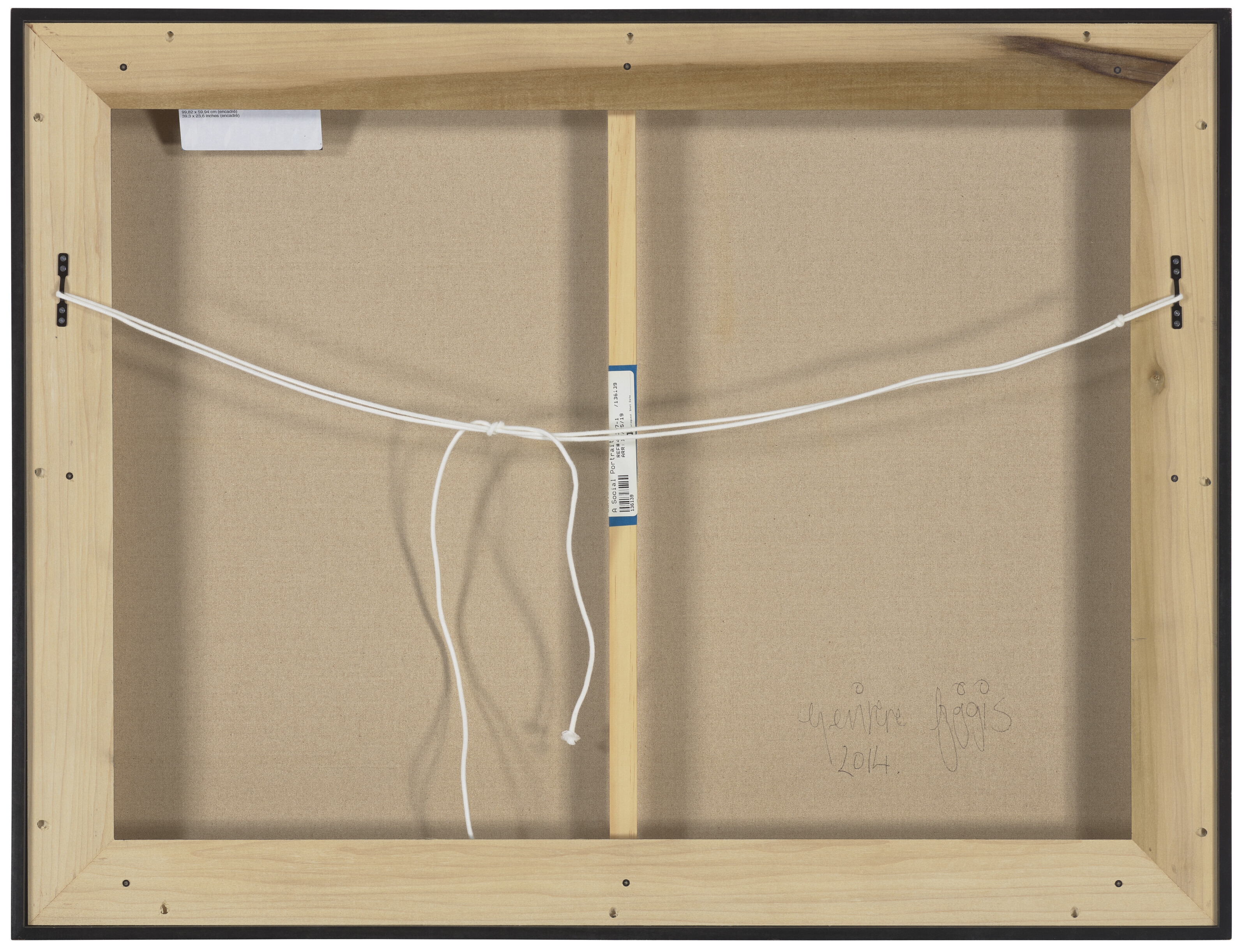 Artwork by Genieve Figgis, A Social Portrait, Made of acrylic on canvas