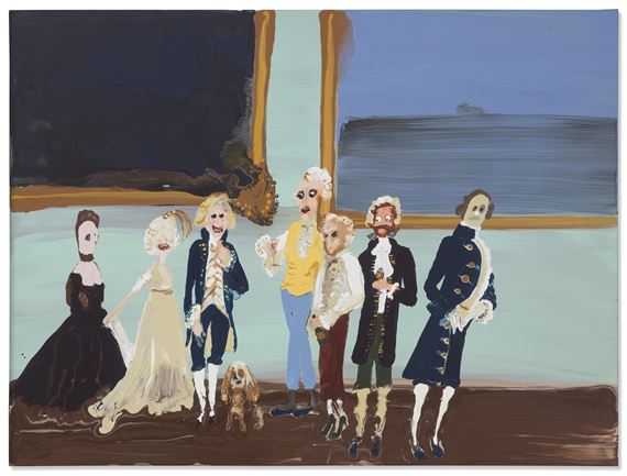 A Social Portrait by Genieve Figgis, Painted in 2014