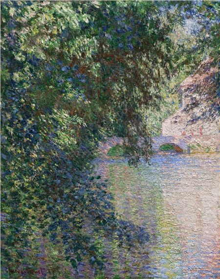 Claude Monet | Moulin de Limetz (1888) | MutualArt