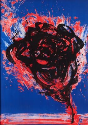 "Schwarze Rose" - Otto Piene
