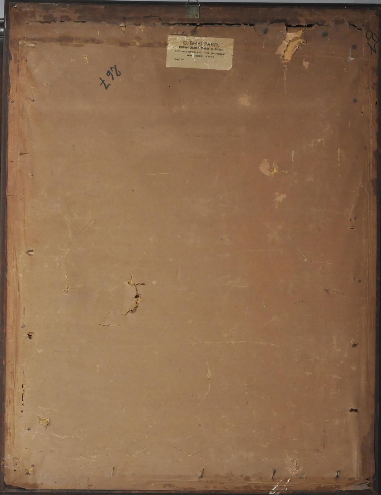 Artwork by Frank Aveline, Spagnola con ventaglio nero tecnica mista su carta, Made of mixed media on paper