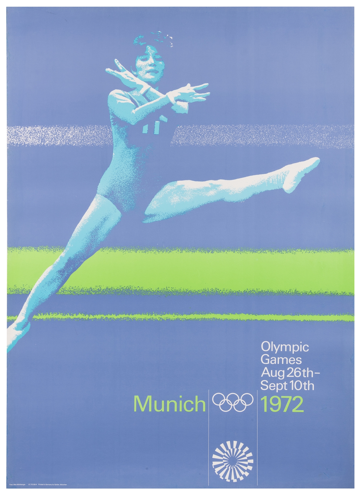 Otl Aicher | Munich Olympics 1972 / [Gymnastics (1972) | MutualArt