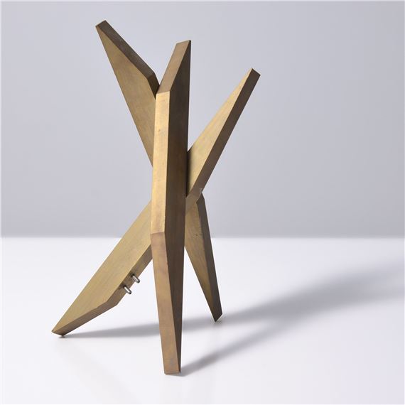 Larry Mohr | Larry Mohr Abstract Bronze Sculpture, Estate of The Artist ...