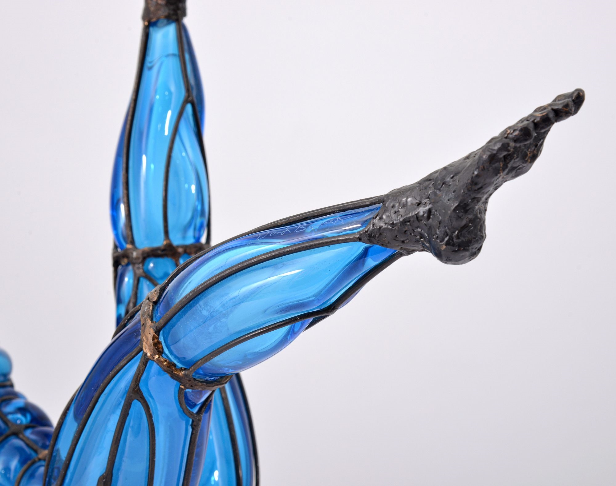 David Bennett | David Bennett BLUE ACROBAT Sculpture | MutualArt