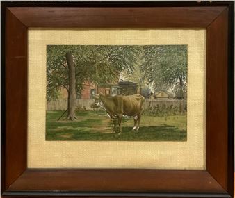 Herman Baker Watercolor 14 1/2 x 17 1/2 in. (36.8 x 44.5 cm - Conn Baker