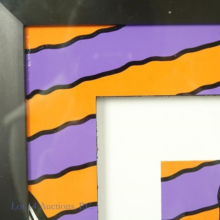 Romero Britto | Romero Britto Framed Lovely II 2017 (2017) | MutualArt