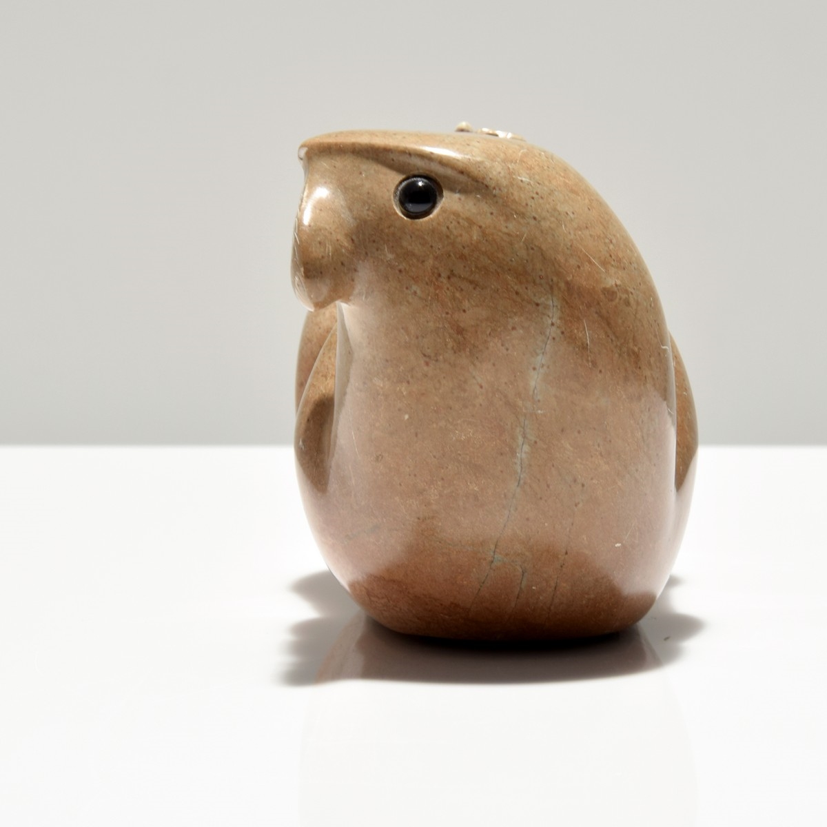 Artwork by Eddie Lee, Hand Carved Sculpture, Made of stone