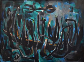 Large  Abstract Painting - Katherine Winckler