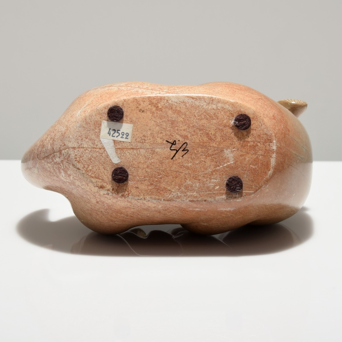Artwork by Eddie Lee, Hand Carved Sculpture, Made of stone
