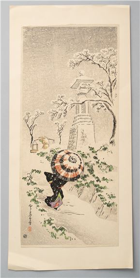 TAKAHASHI HIROAKI / SHOTEI (-1945 by Takahashi Shōtei, circa 1918