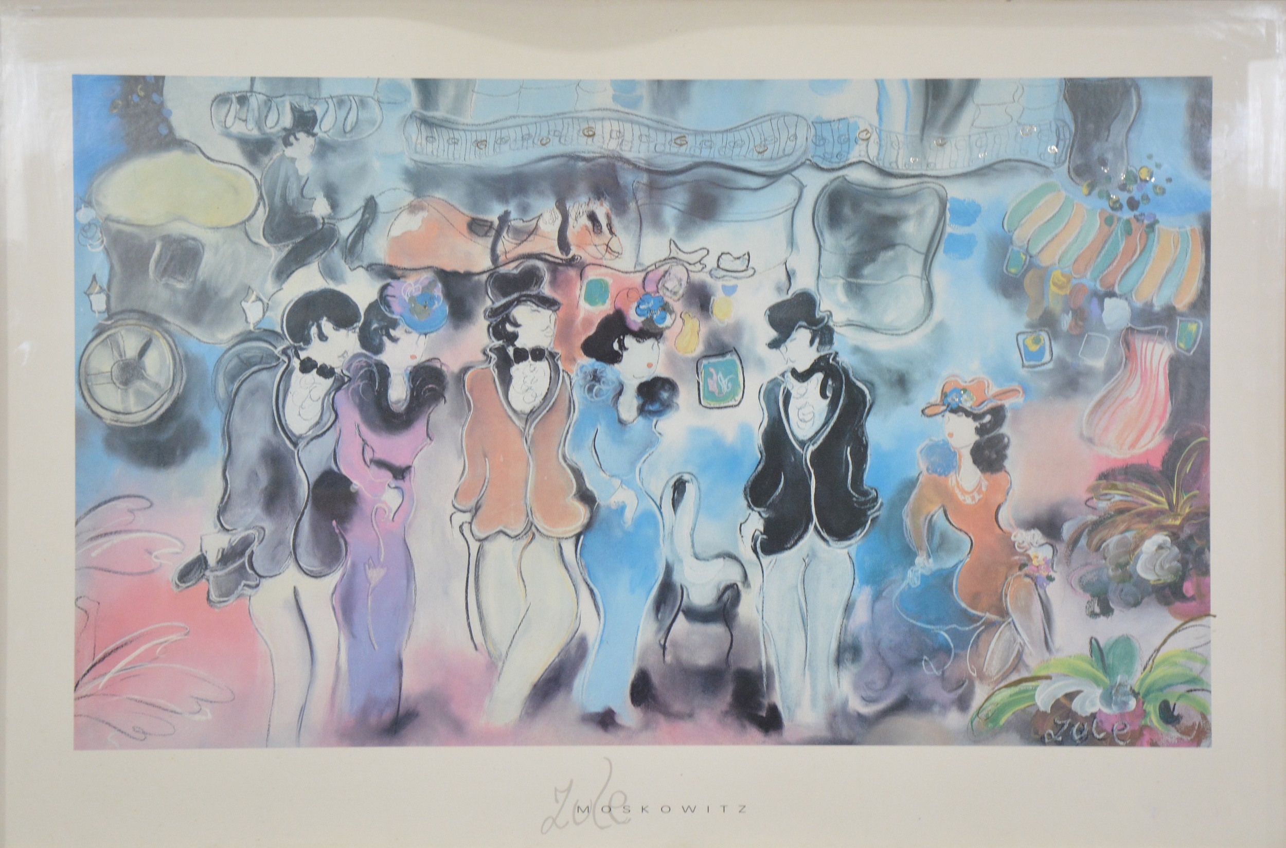 Zule Moskowitz | Zule Moskowitz, Figures | MutualArt