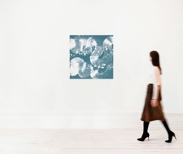 Artwork by Natalia Terebinova, Frothy mood, Made of acrylic on canvas