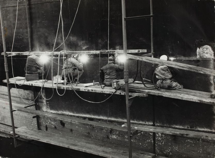 Charles Ciccione | RAPHO - CHARLES CICCIONE 1912-1998 Industry, welders ...