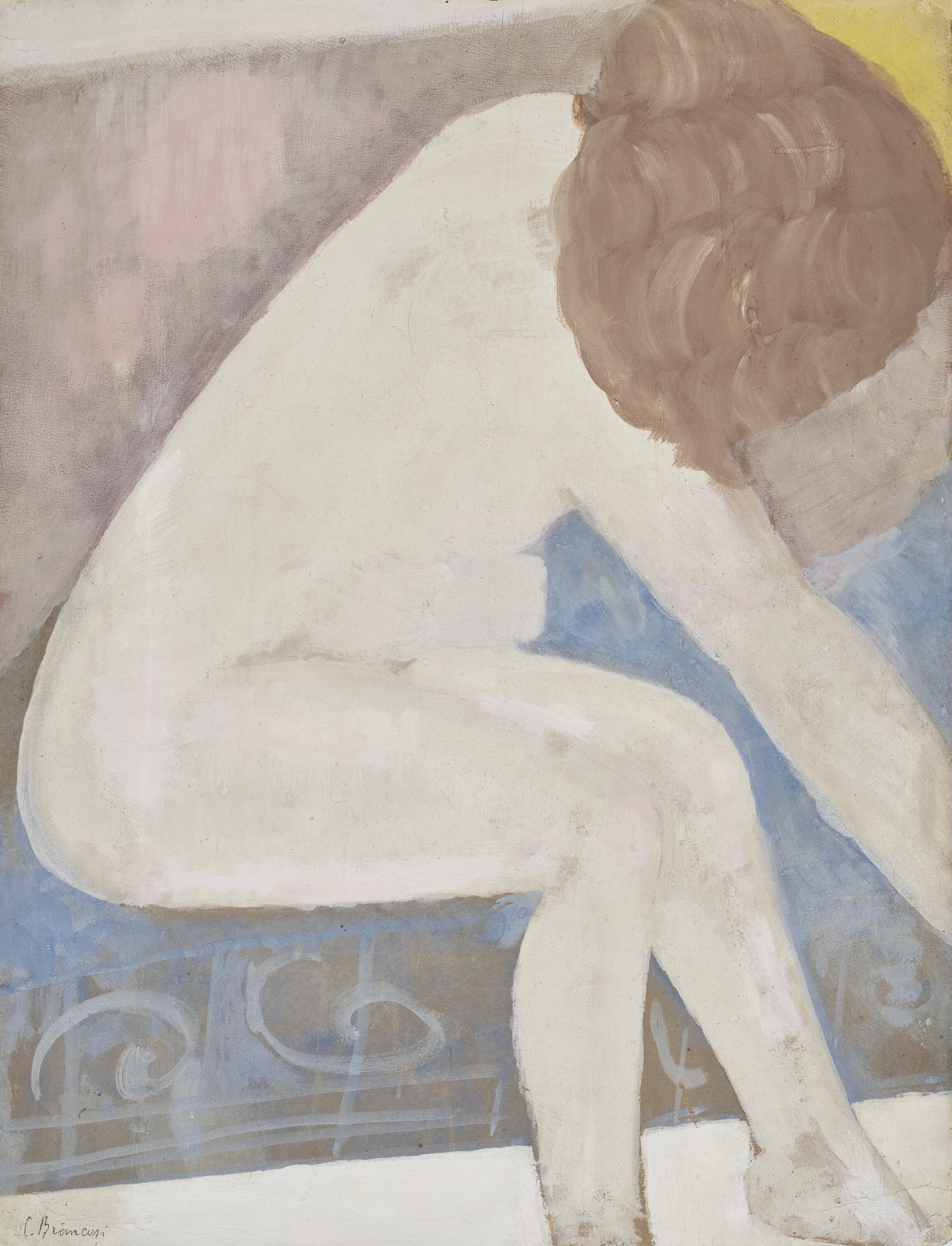 Sans titre (Femme nue assise - Constantin Brancusi