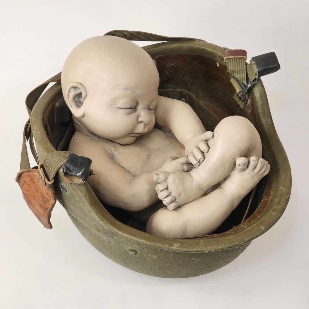 Artwork by Ronit Baranga, Wet Clay, Made of Clay