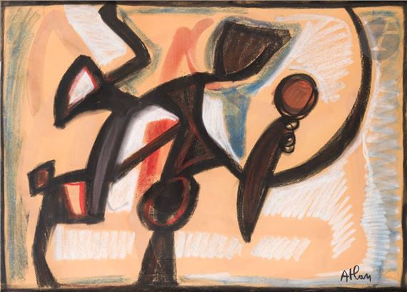 Jean-Michel Atlan、CONPOSITION Jean-Michel Atlan, Composition, 1955 | Taylor Graham