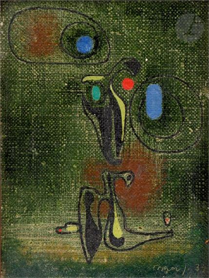 The Tortoise II by Asger Jorn, 1939