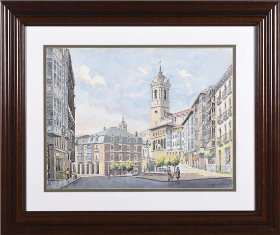 Vista de Vitoria-Gasteiz by Eduardo Fernandez de Arroyabe