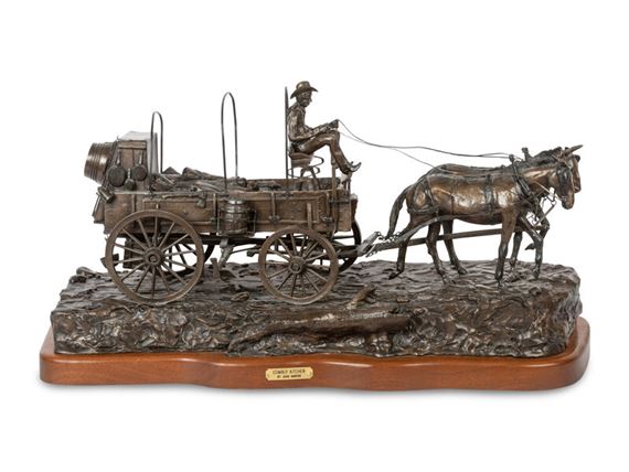 John Harper
(American, 20th Century)
Cowboy Kitchen, edition 2/5, 1985 by John Harper, 1985