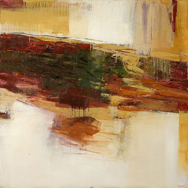 Artwork by Pierre Debatty, Composition, Made of oil on canvas
