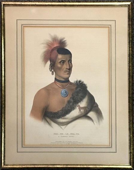J. T. Bown J. T. Bown Colored Engraving, Pes. Ke Le Cha Co (1841