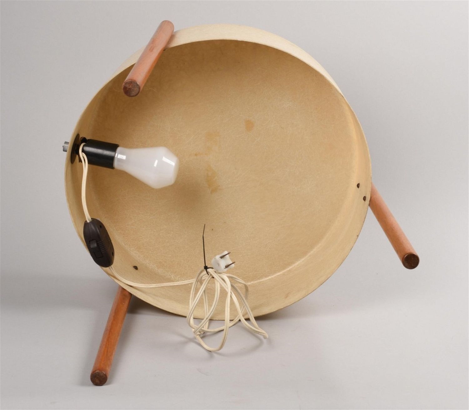 Artwork by Bill Lam, Bill Lam Fiberglass Table Lamp, Made of Fiberglass