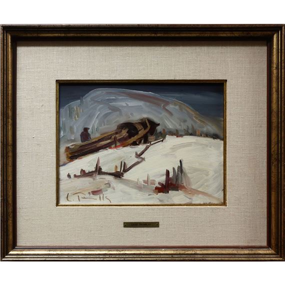 CHARGE DE BOIS by Louis Tremblay