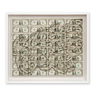 Tableau - Only God Can Judge Me In Dollars - Scott Campbell