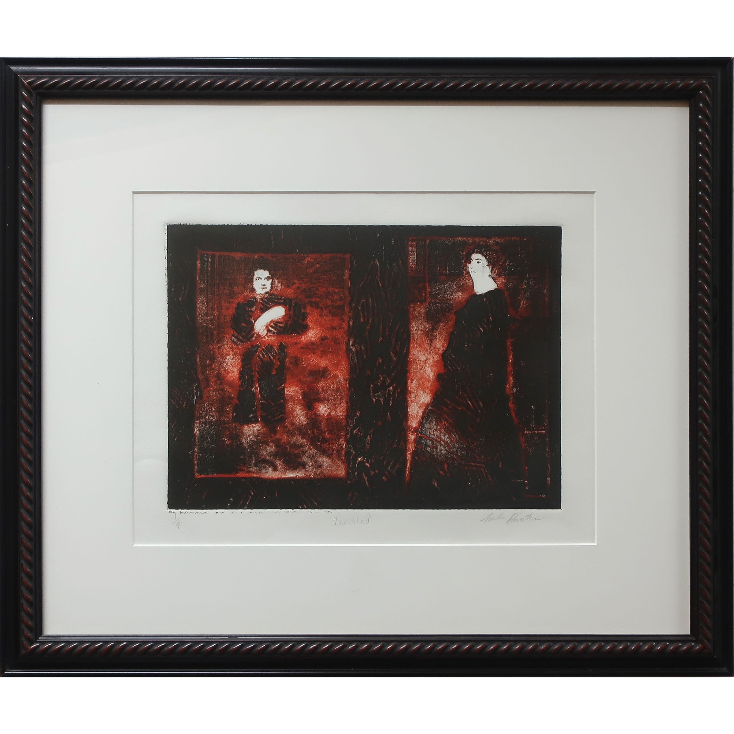 Artwork by Luke Painter, UNTITLED, Made of COLOUR ETCHING