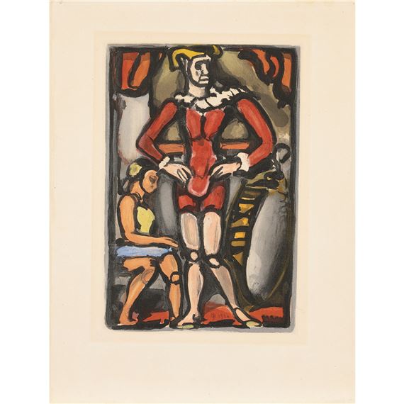 Georges Rouault | MASTER ARTHUR (THE SHOOTING STAR CIRCUS (1934 ...
