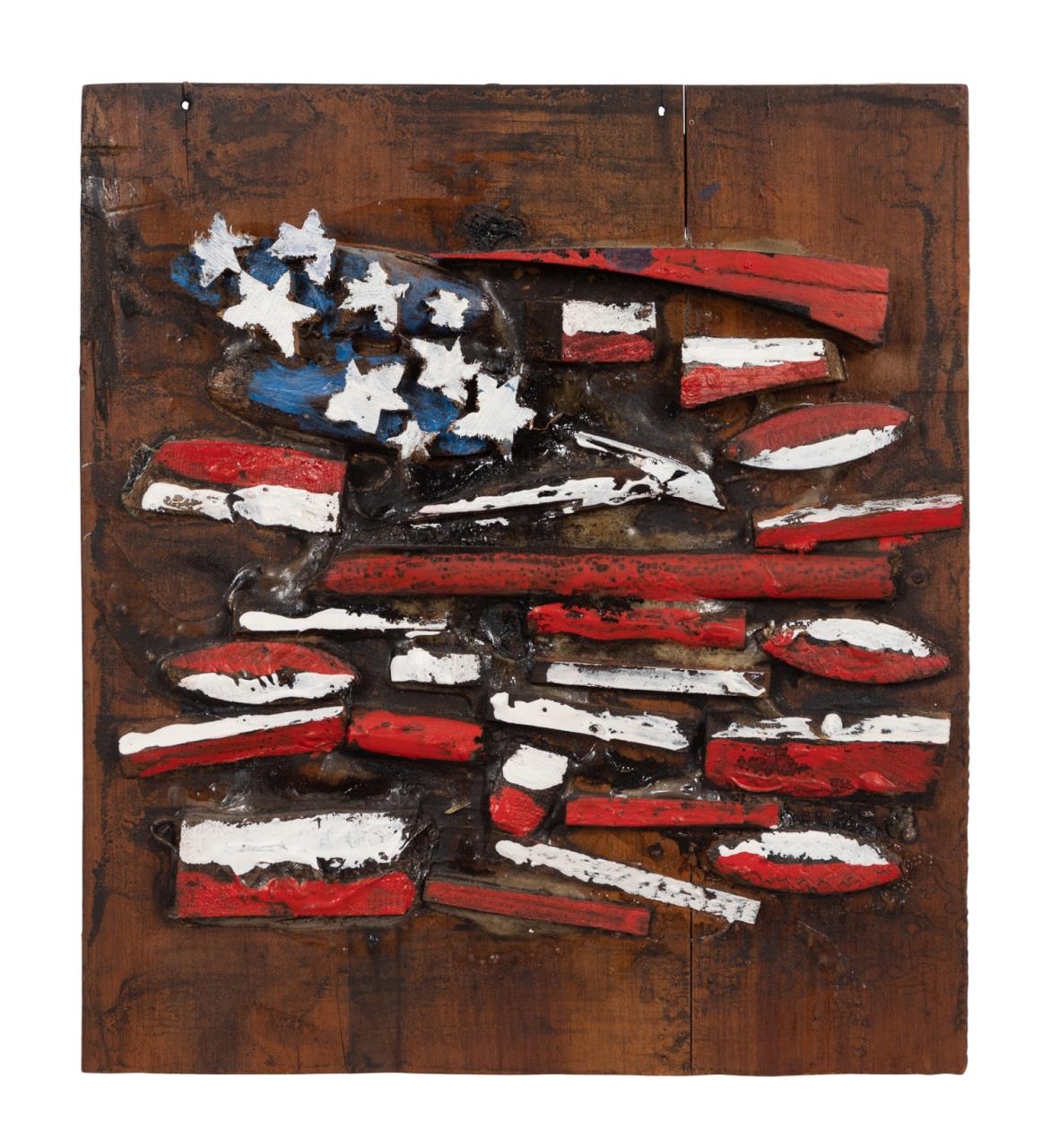 Roger Ivens AB THE FLAGMAN, SMALL AMERICAN FLAG, 430 MutualArt