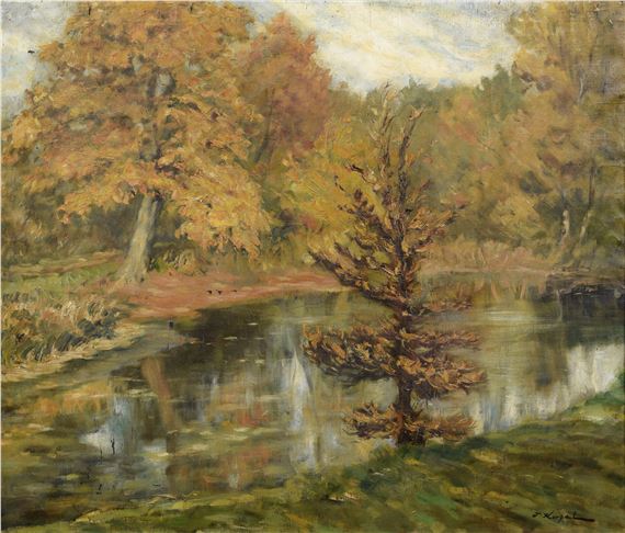 Modrzew nad wodą - Tadeusz Korpal