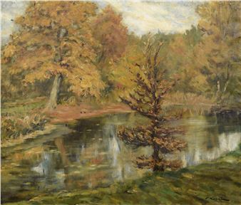 Modrzew nad wodą - Tadeusz Korpal