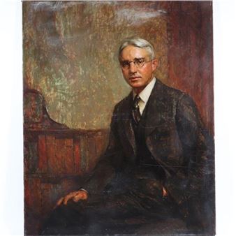 Portrait of Mr. John S. Burke - Walmsley Lenhard