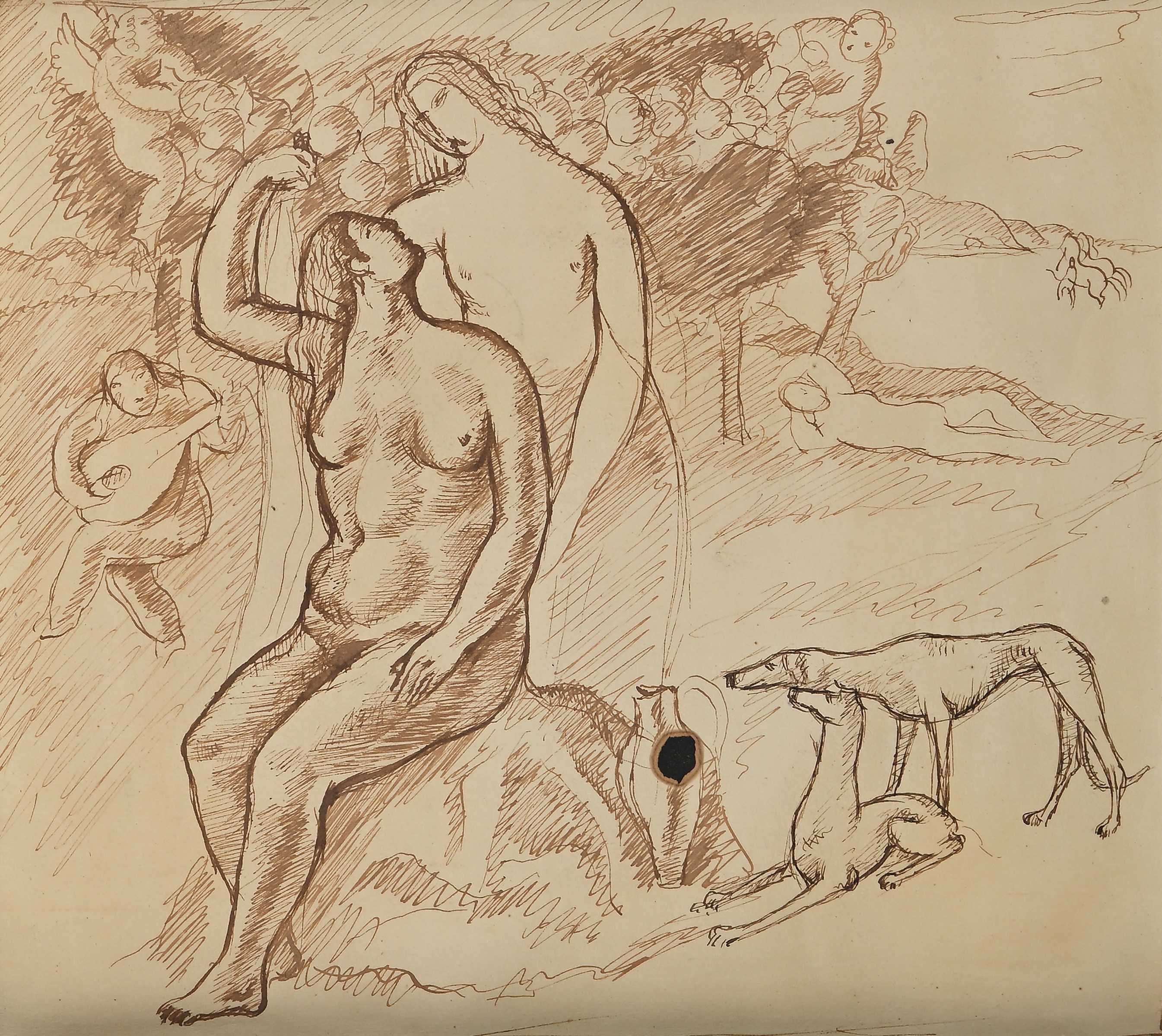 Gino Bonichi | Bagno di Diana (1928) | MutualArt