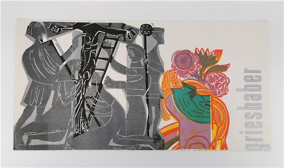 HAP GRIESHABER - GRAFIK by HAP  Grieshaber, 1967