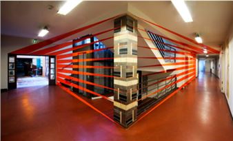 Felice Varini and Leiko Ikemura - Michael Fuchs Gallery