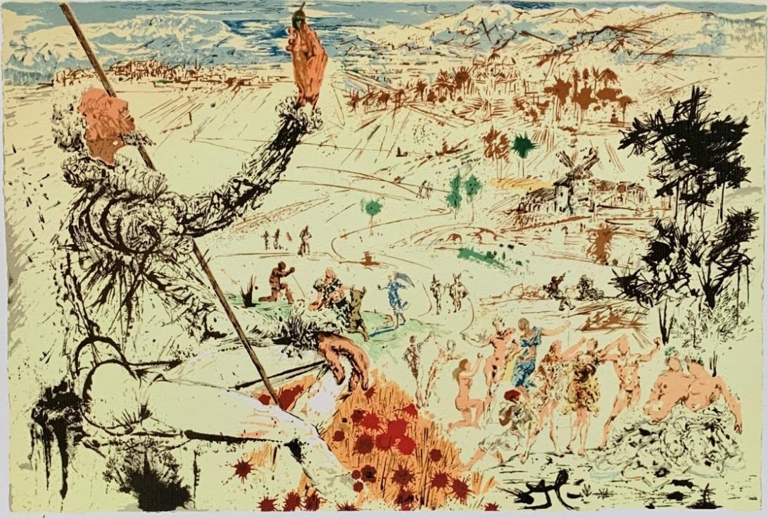 Don Quixote La Mancha - Salvador Dalí