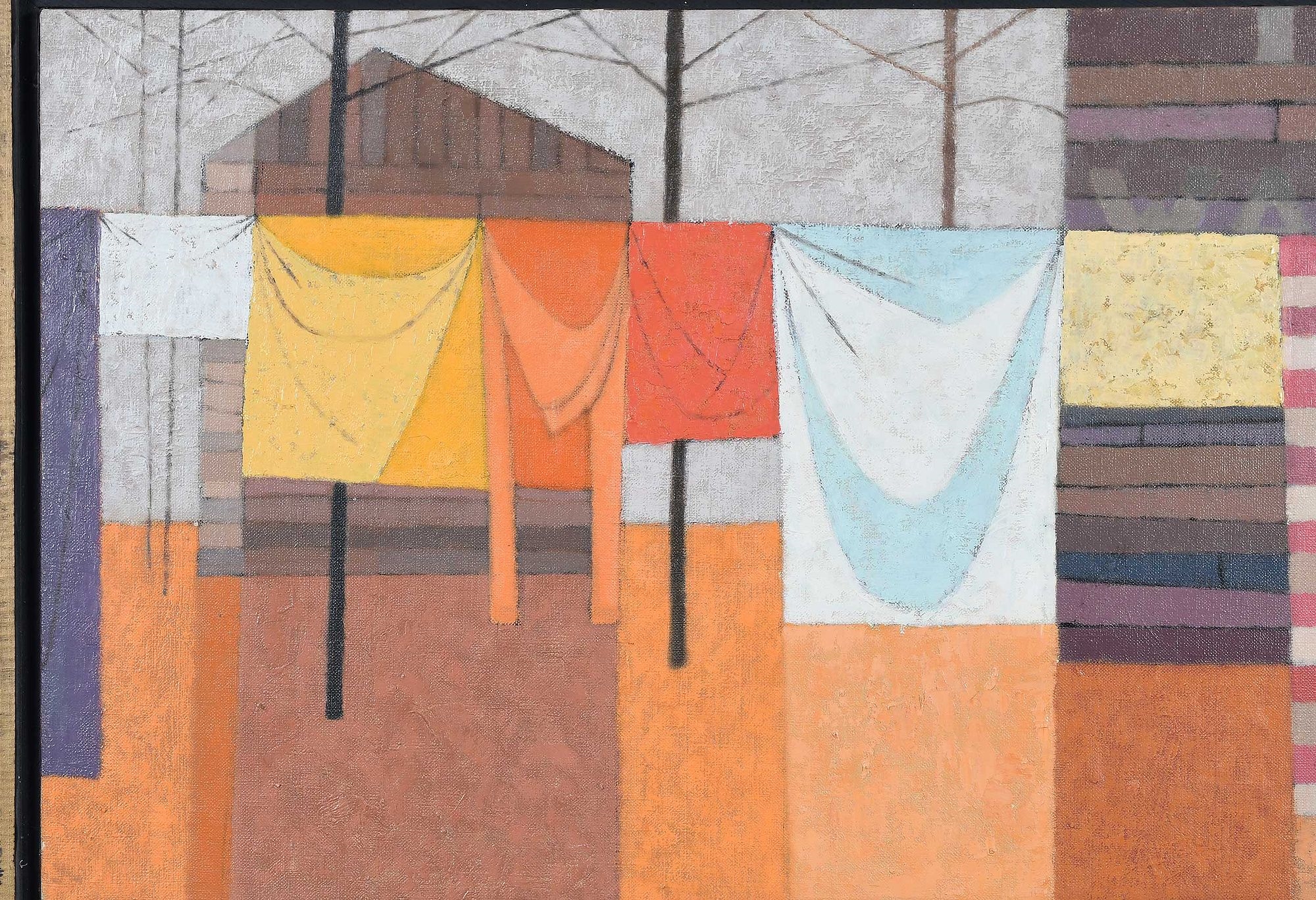 Claude Howell | The Checkered Quilt | MutualArt