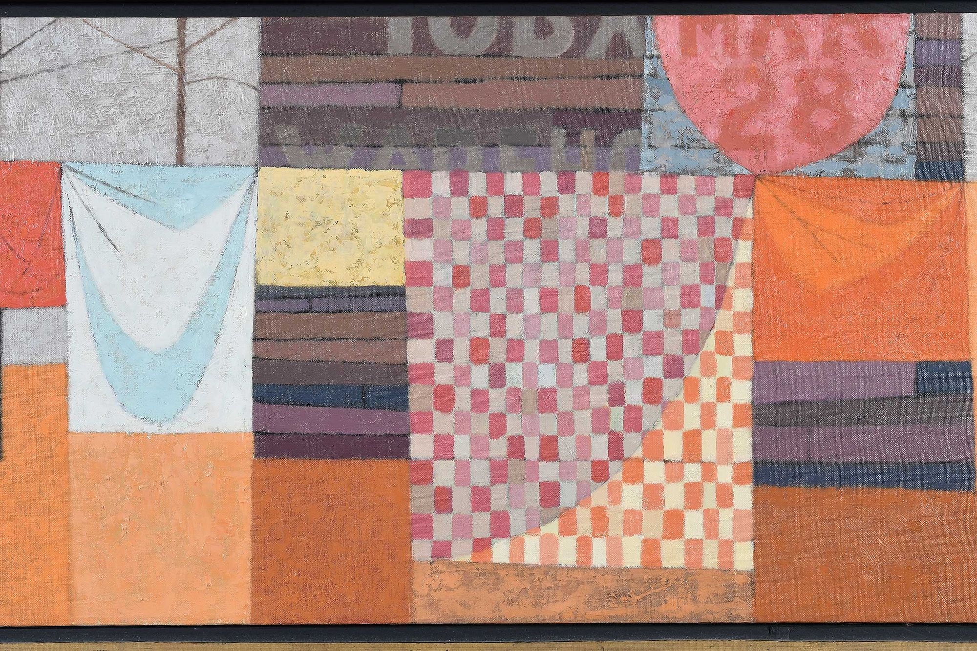 Claude Howell | The Checkered Quilt | MutualArt