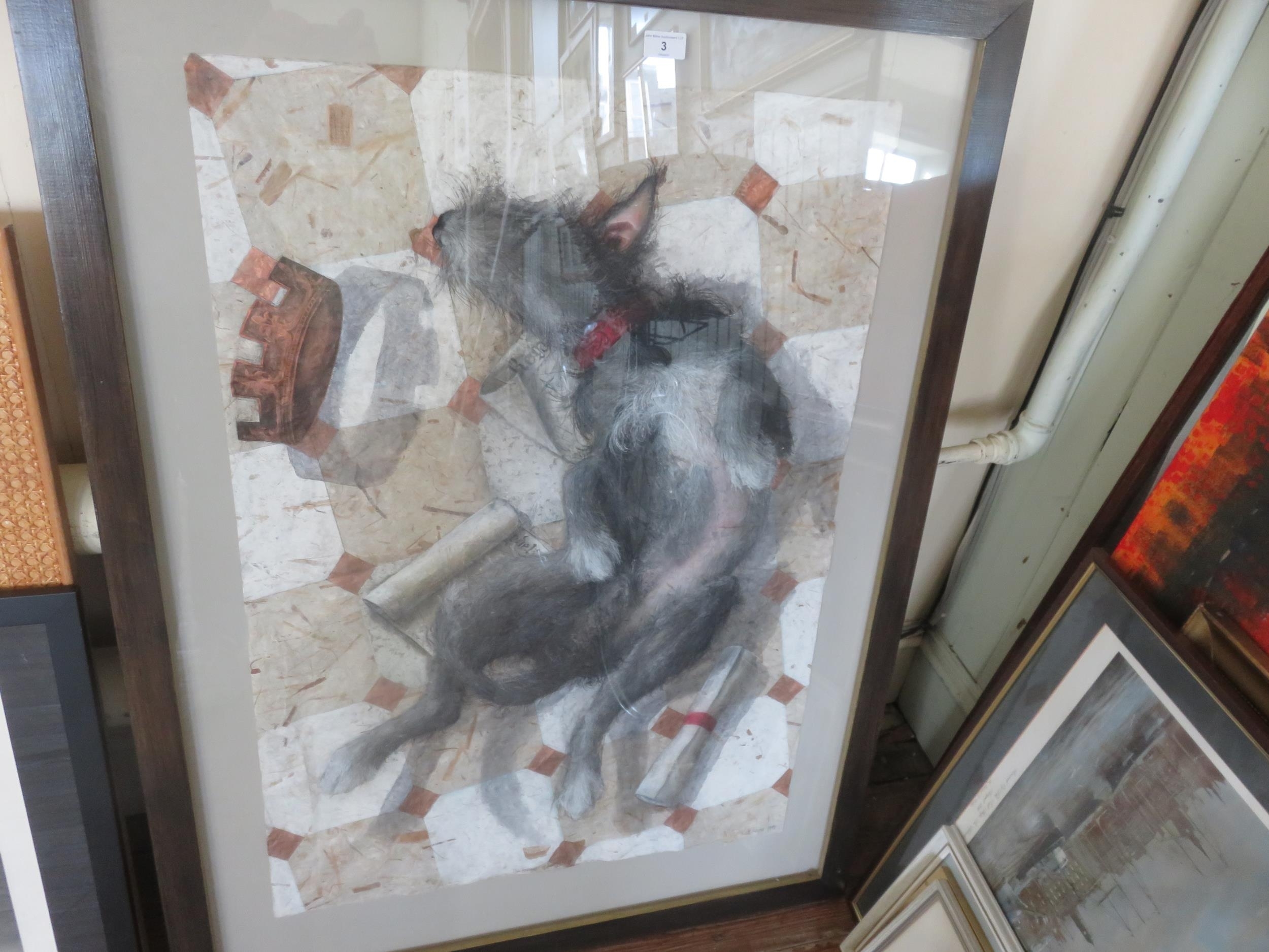 Artwork by Kate Leiper, The Turmoil of King Lear, Made of Watercolour