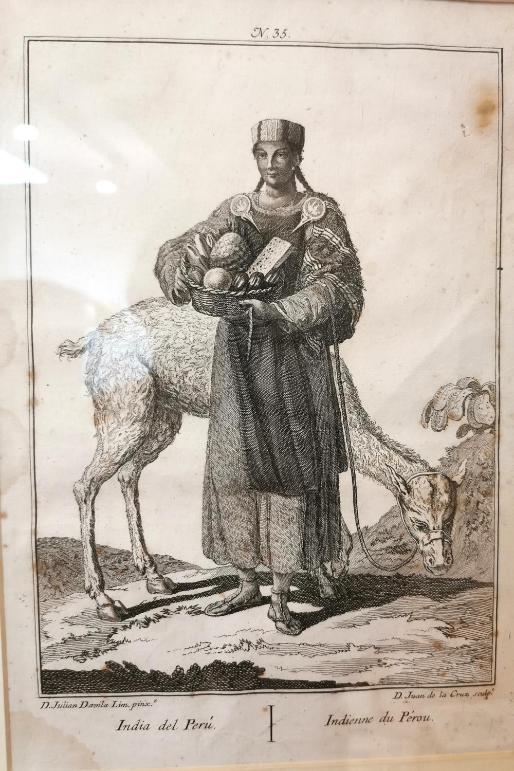 Artwork by Juan de la Cruz Cano, Juan de La Cruz Cano Y Olmedilla, Spanish (1734 - 1790), seven framed and glazed 18th century, Made of engravings