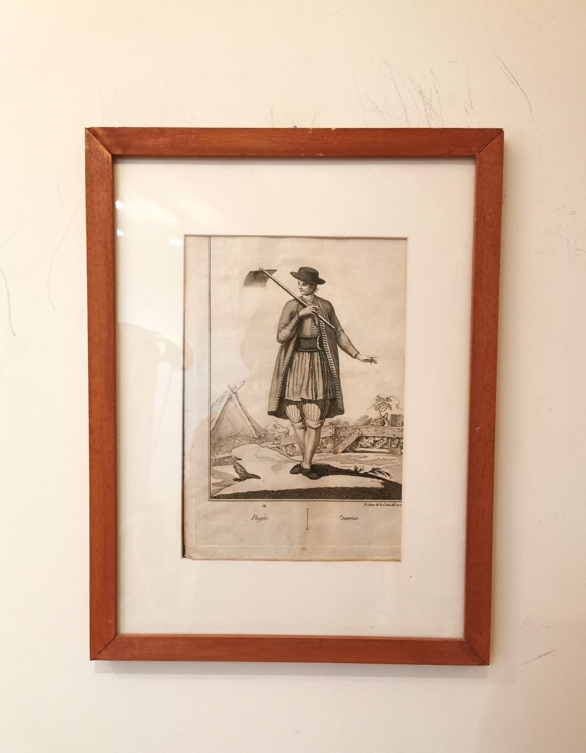 Artwork by Juan de la Cruz Cano, Juan de La Cruz Cano Y Olmedilla, Spanish (1734 - 1790), seven framed and glazed 18th century, Made of engravings